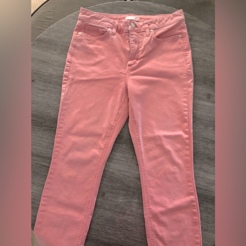 Coral dress pants